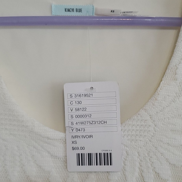 URBAN OUTFITTERS XS SUNFLOWER WHITE LACE DRESS - Picture 3 of 4